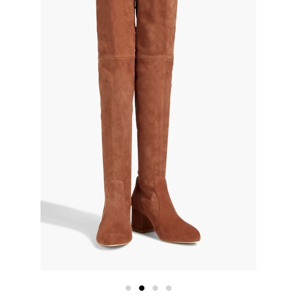 Stuart Weitzman Suede Ankle Boots - Picture 10 of 12